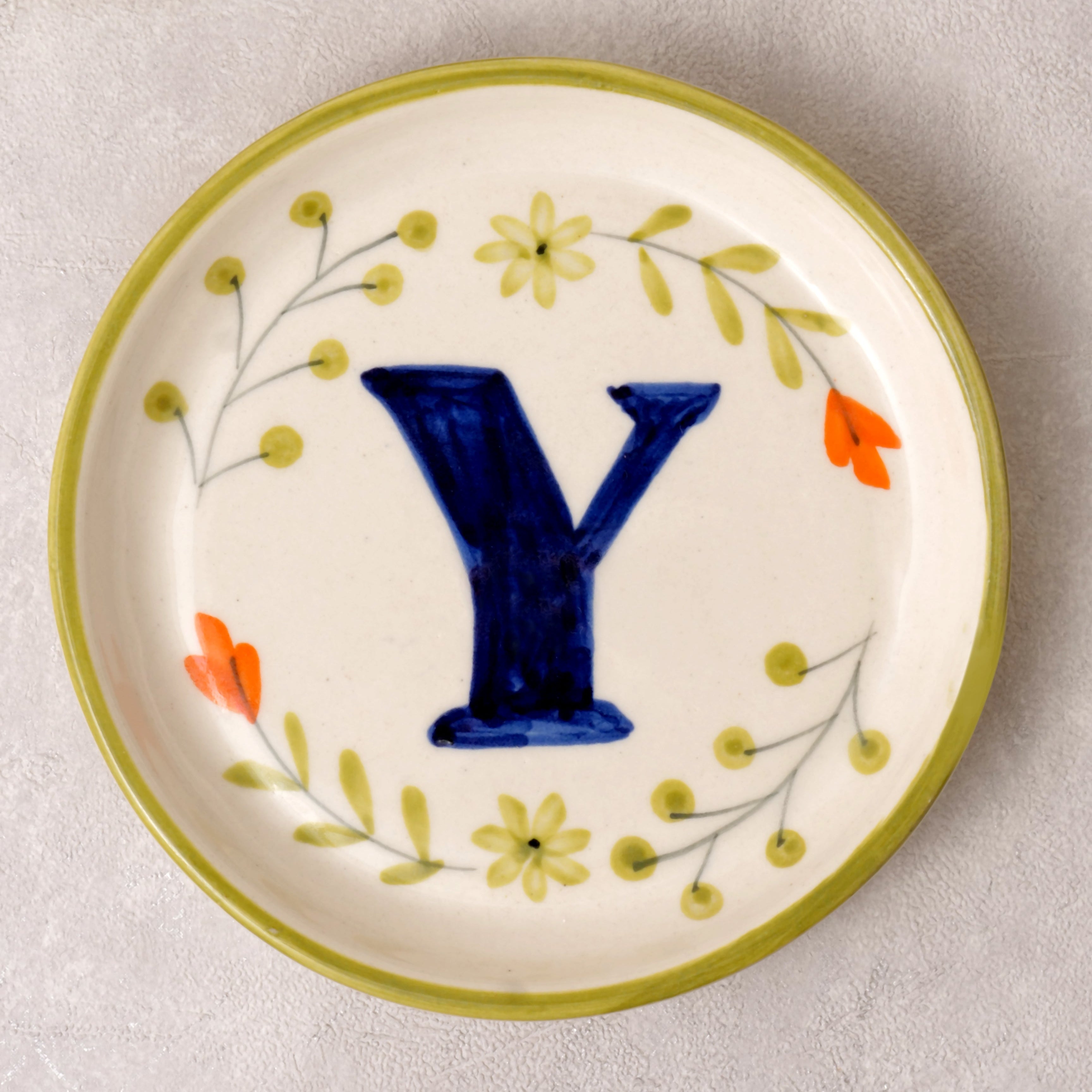 Alphabet Plate - 5 Inch