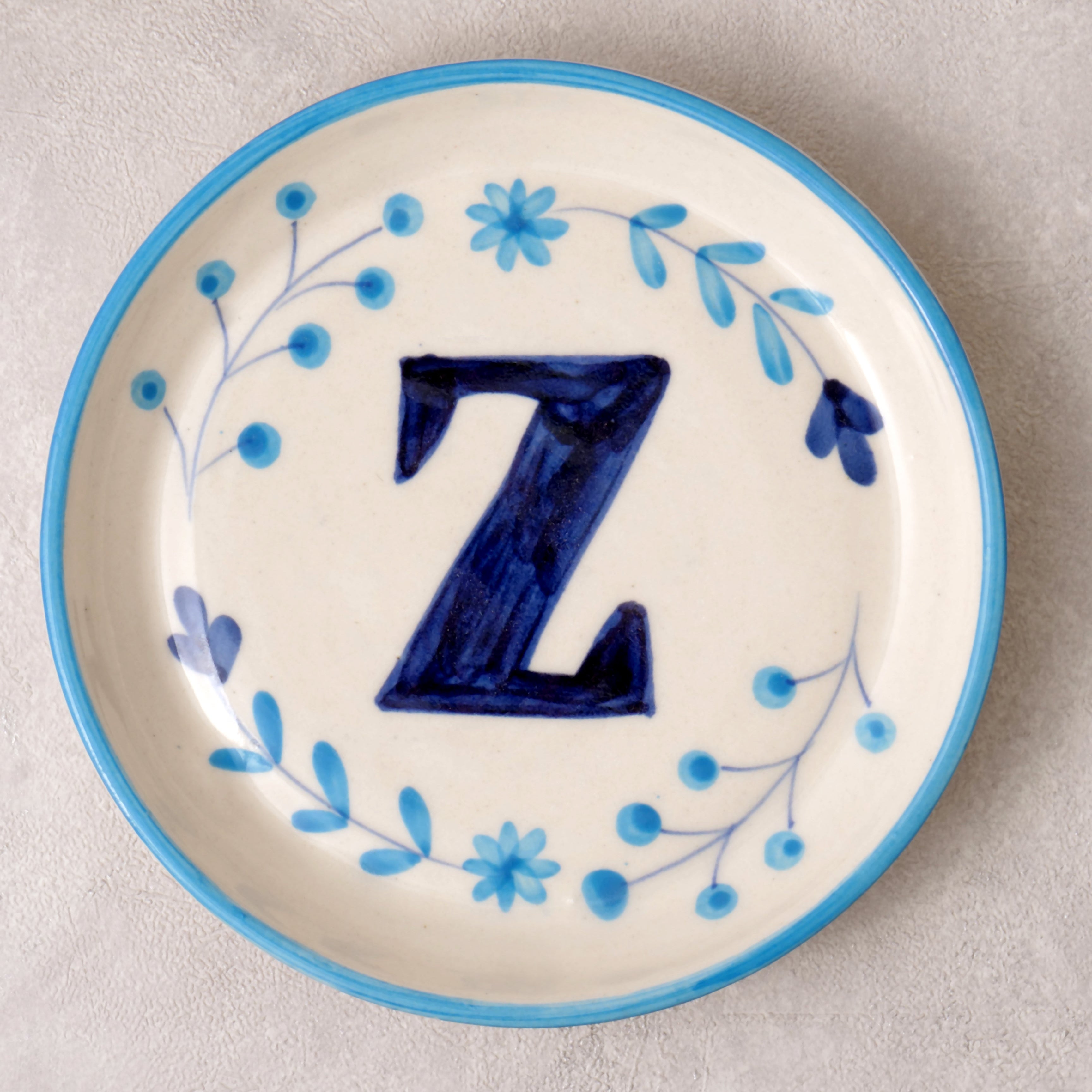 Alphabet Plate - 5 Inch