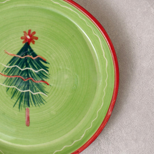 Merry Tree Plate - 5 Inch