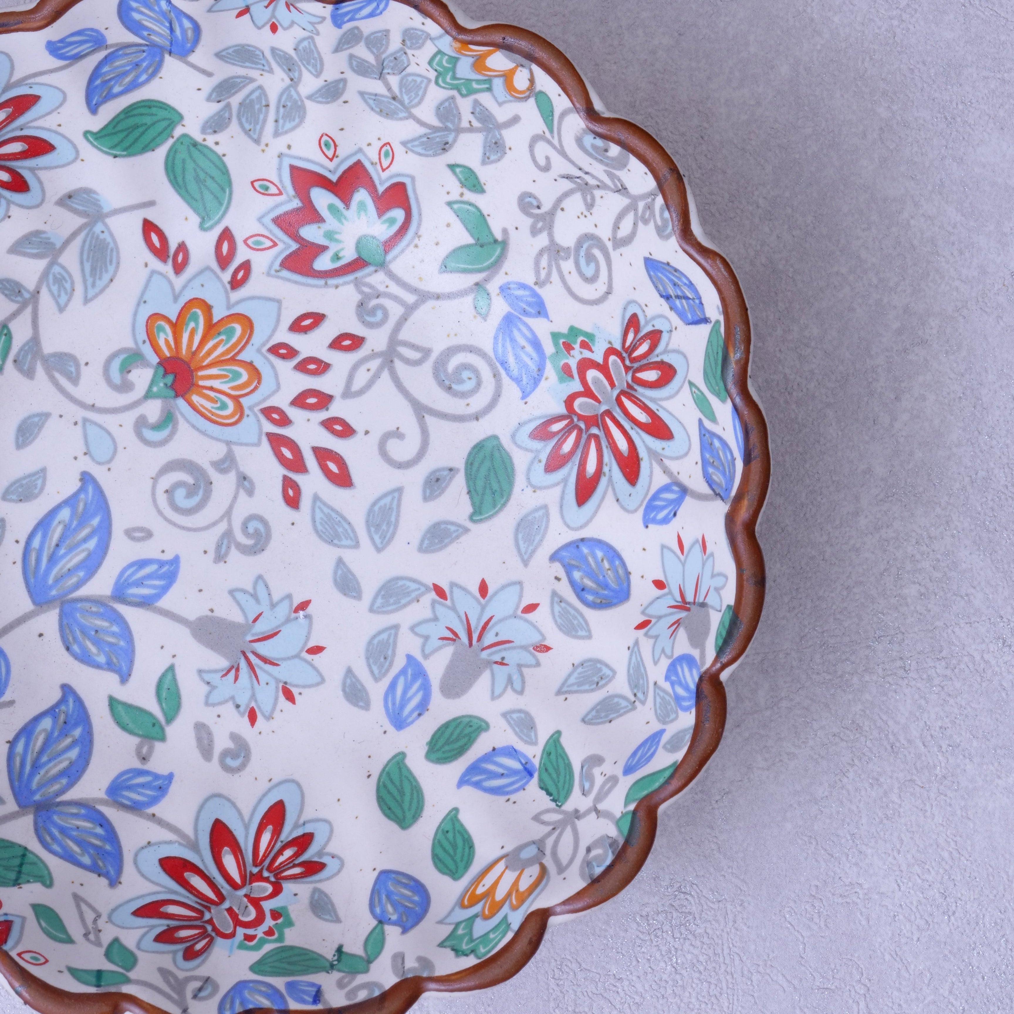 Eden Bloom Chaat Plate - 5.5 Inch