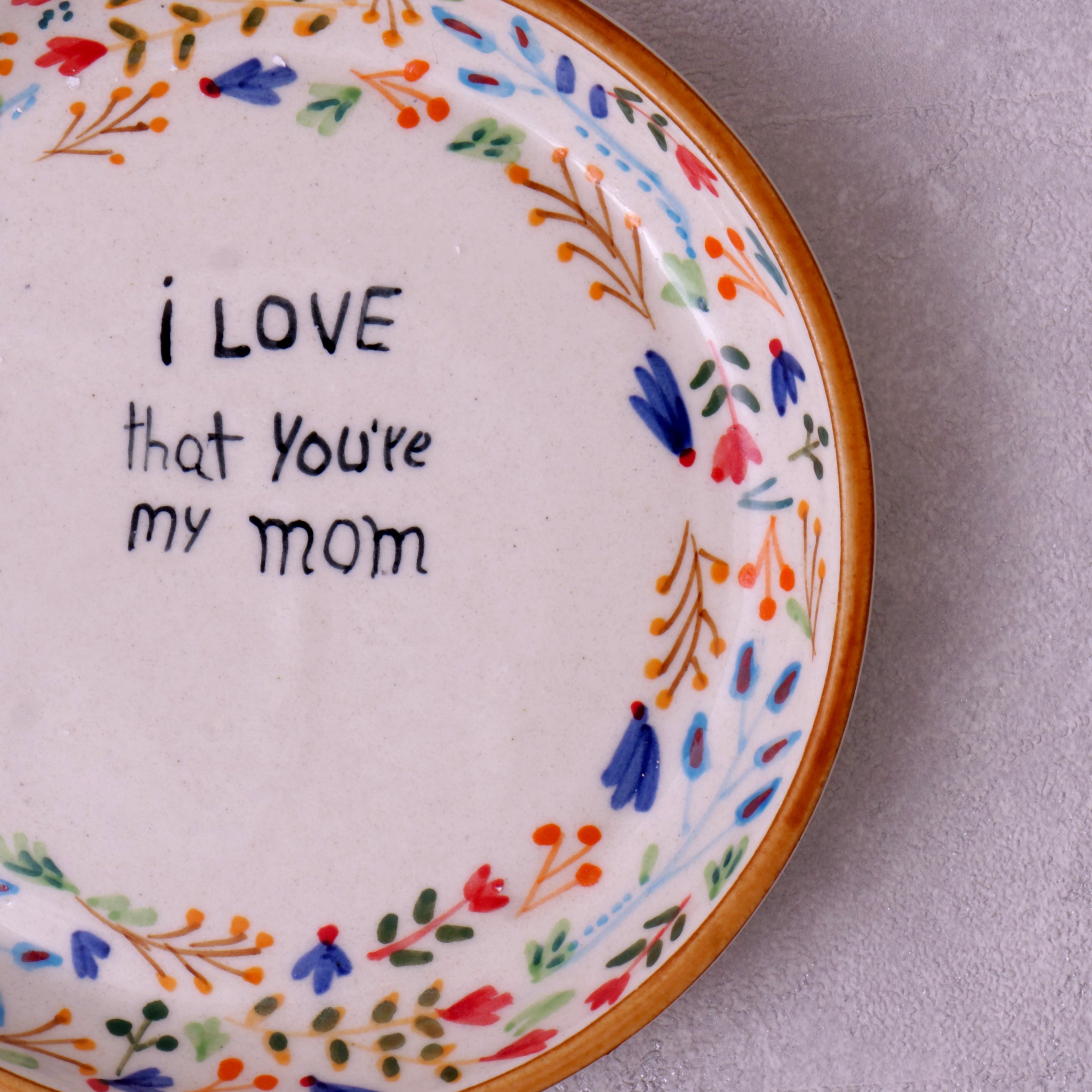 Mom Plate - 5 Inch
