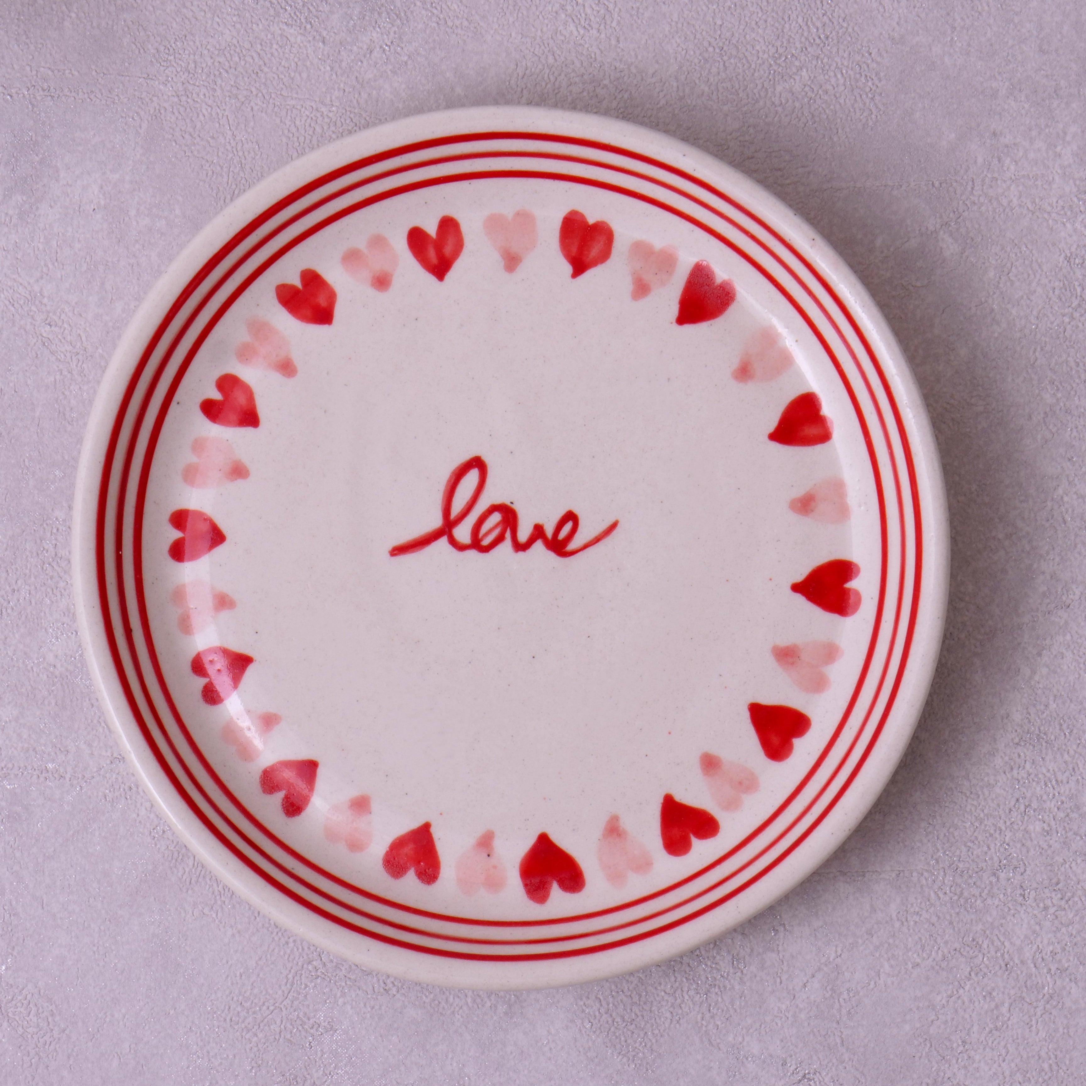 Love Plate - 5 Inch