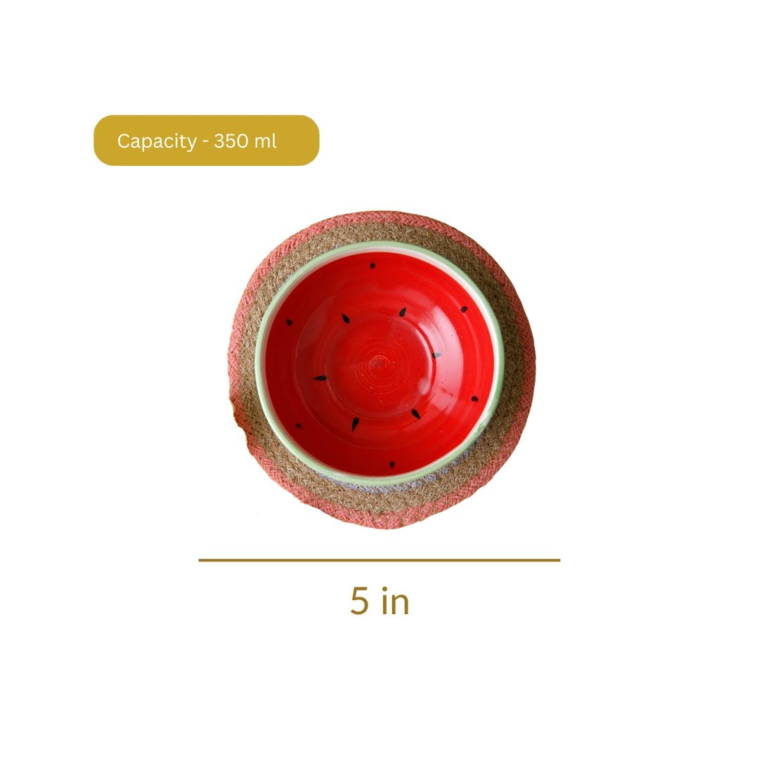 Watermelon Fruit Bowl - 5 Inch