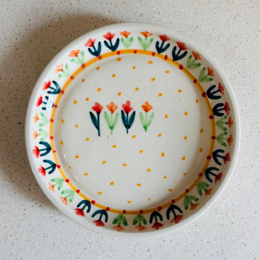 Flower Garden Plate - 5 Inch