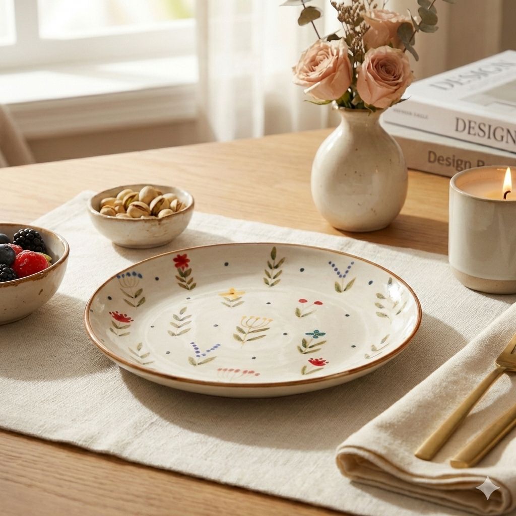 Dilkhush Quarter Plate - 7 Inch