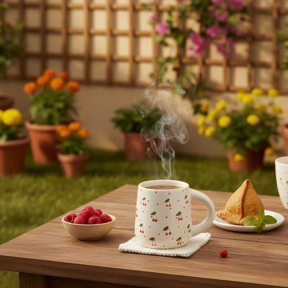 Long Cherry Mug - 250ML