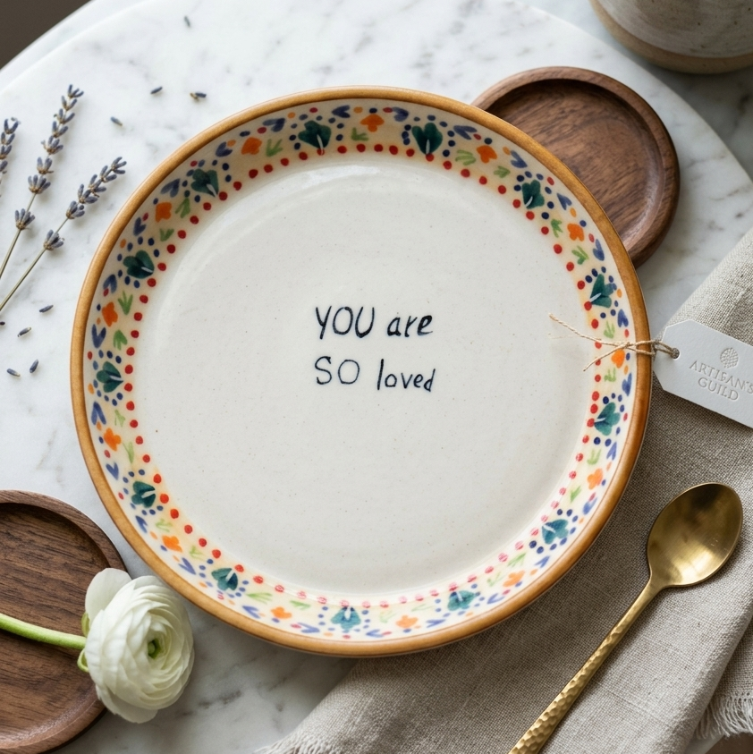 You're so Loved Plate - 5 Inch