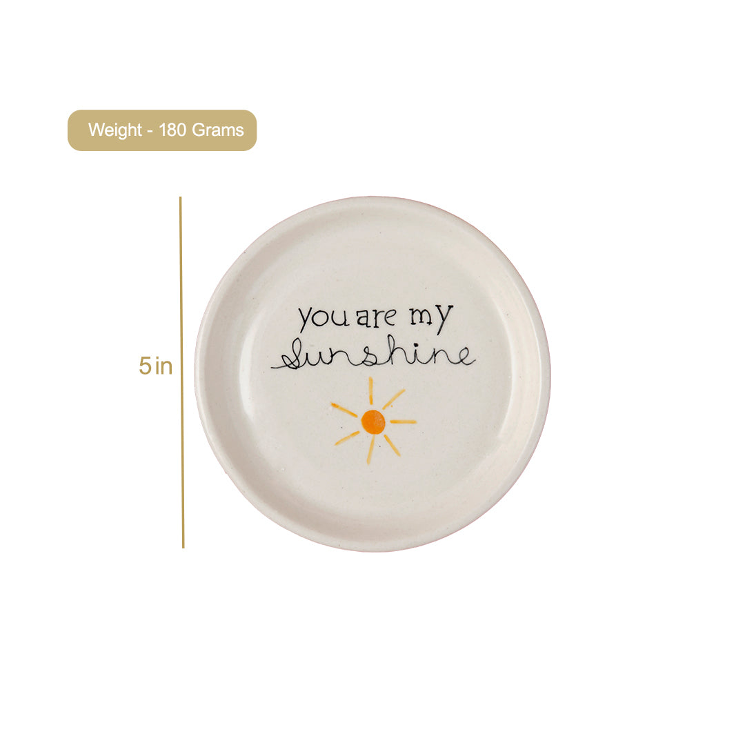 You're my Sunshine Plate - 5 Inch
