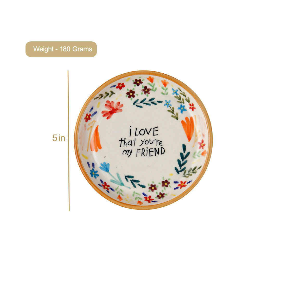 Friend Plate - 5 Inch (Set of 2)