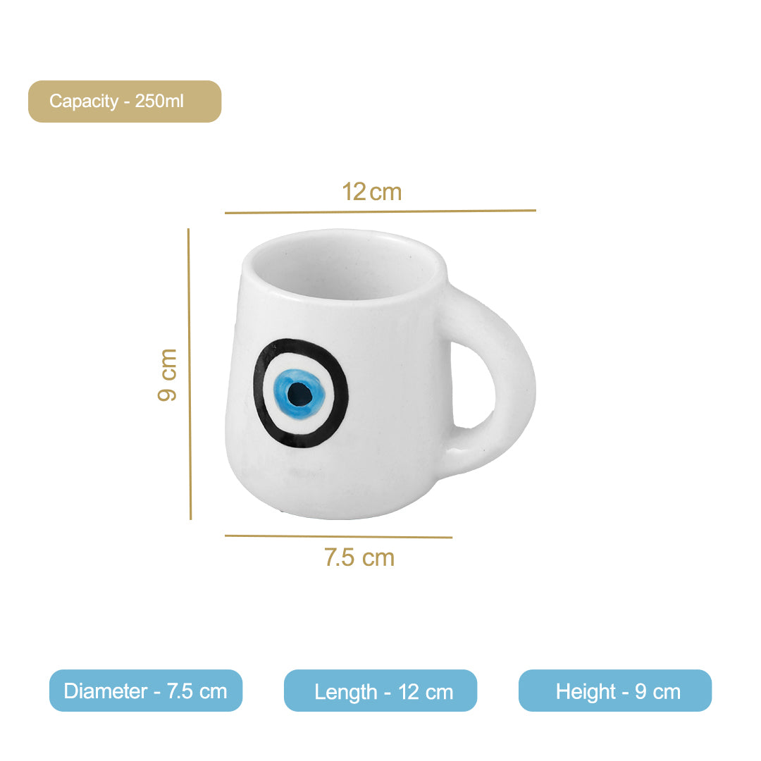 Long Evil Eye Mug - 250ML