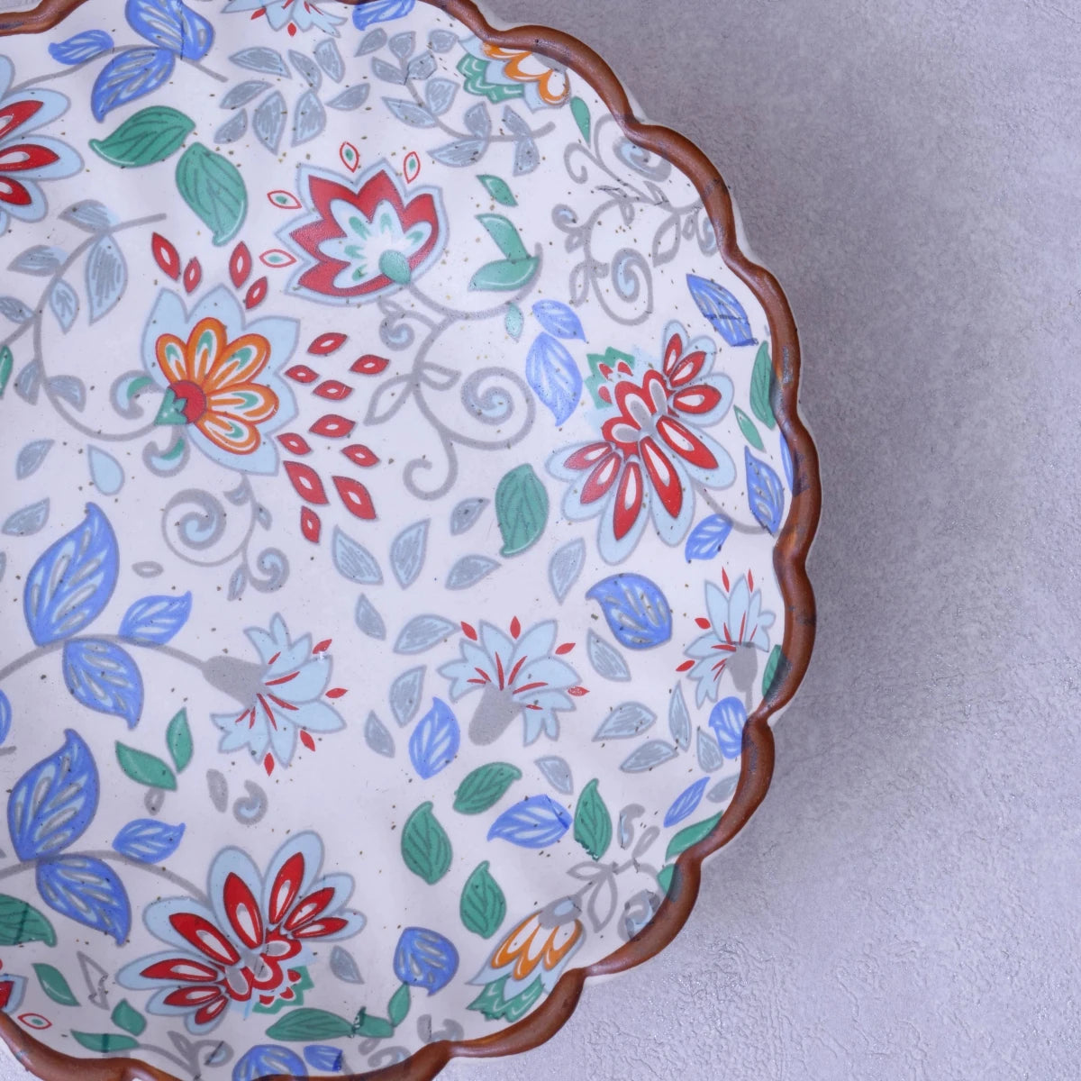 Eden Bloom Chaat Plate - 5.5 Inch